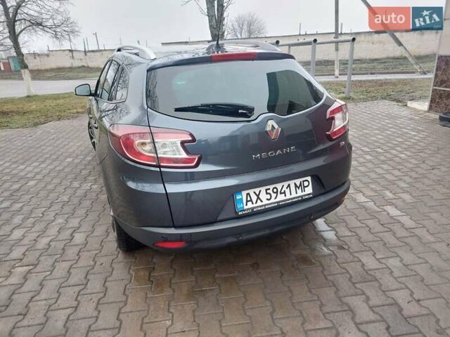 Серый Рено Меган, объемом двигателя 1.2 л и пробегом 76 тыс. км за 10300 $, фото 1 на Automoto.ua