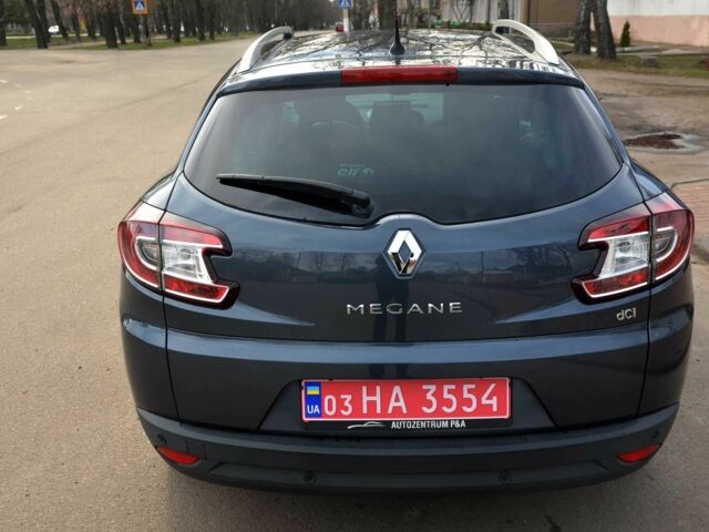 Сірий Рено Меган, об'ємом двигуна 1.5 л та пробігом 185 тис. км за 10750 $, фото 7 на Automoto.ua