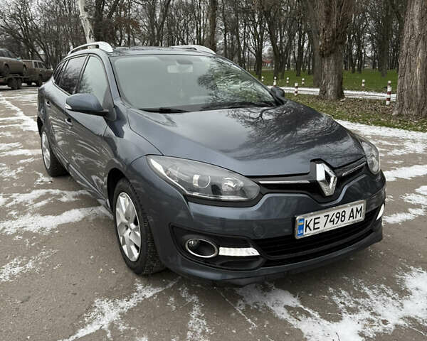 Сірий Рено Меган, об'ємом двигуна 1.46 л та пробігом 240 тис. км за 9999 $, фото 12 на Automoto.ua