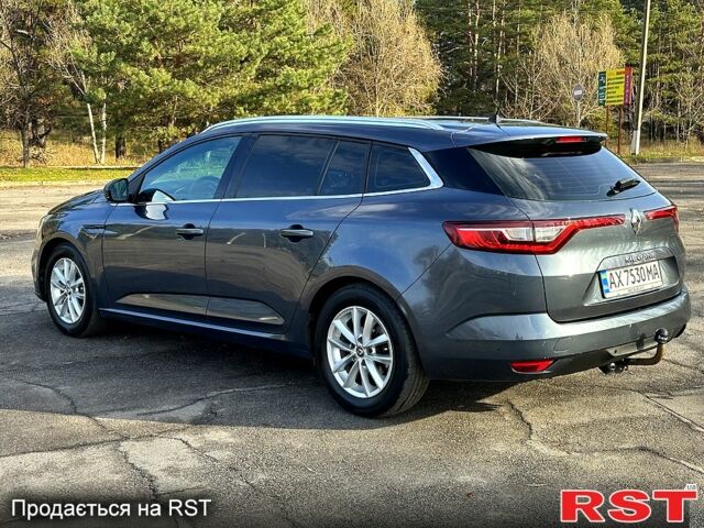 Серый Рено Меган, объемом двигателя 1.5 л и пробегом 210 тыс. км за 12100 $, фото 4 на Automoto.ua