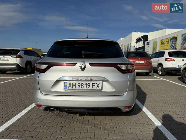 Рено Меган 2017 в Софіївська Борщагівка на Automoto.ua Серый Рено Меган, объемом двигателя 1.5 л и пробегом 230 тыс. км за 11500 $, фото 8 на Automoto.ua