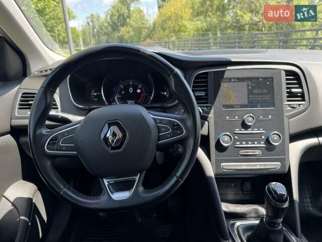 Серый Рено Меган, объемом двигателя 1.5 л и пробегом 163 тыс. км за 14000 $, фото 15 на Automoto.ua