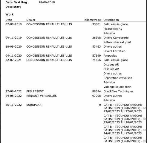 Серый Рено Меган, объемом двигателя 1.5 л и пробегом 163 тыс. км за 14000 $, фото 31 на Automoto.ua