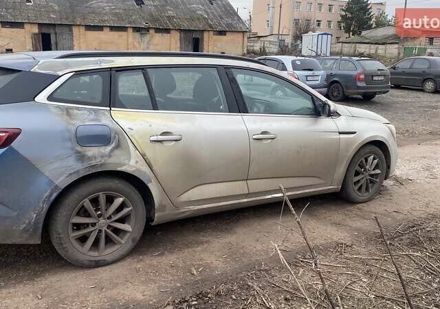 Серый Рено Меган, объемом двигателя 1.5 л и пробегом 230 тыс. км за 7600 $, фото 1 на Automoto.ua