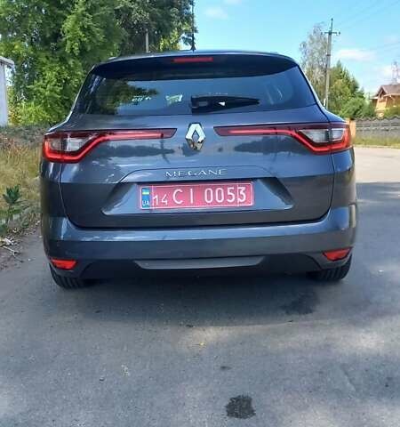 Рено Меган 2018 в Днепре (Днепропетровске) на Automoto.ua Серый Рено Меган, объемом двигателя 1.5 л и пробегом 176 тыс. км за 14300 $, фото 8 на Automoto.ua