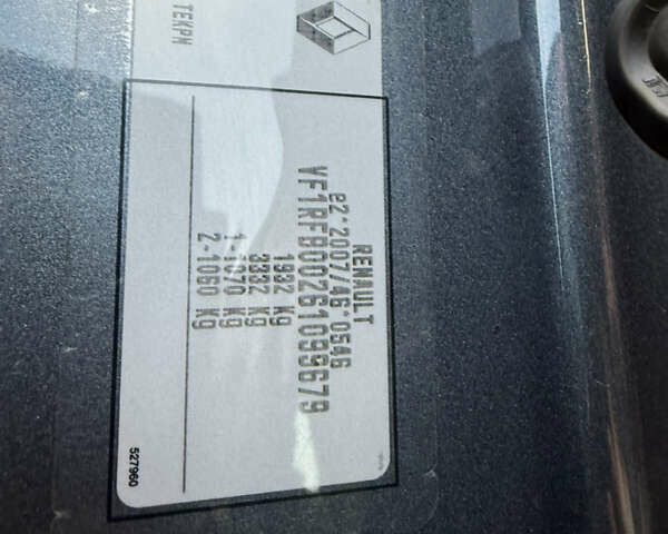 Серый Рено Меган, объемом двигателя 1.46 л и пробегом 194 тыс. км за 13399 $, фото 56 на Automoto.ua