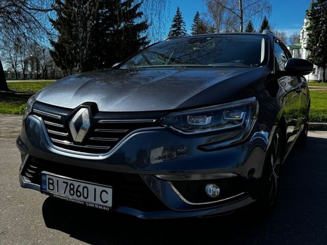 Серый Рено Меган, объемом двигателя 1.6 л и пробегом 208 тыс. км за 13300 $, фото 4 на Automoto.ua