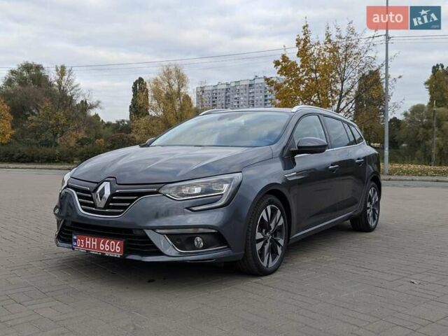 Серый Рено Меган, объемом двигателя 1.5 л и пробегом 159 тыс. км за 16600 $, фото 1 на Automoto.ua