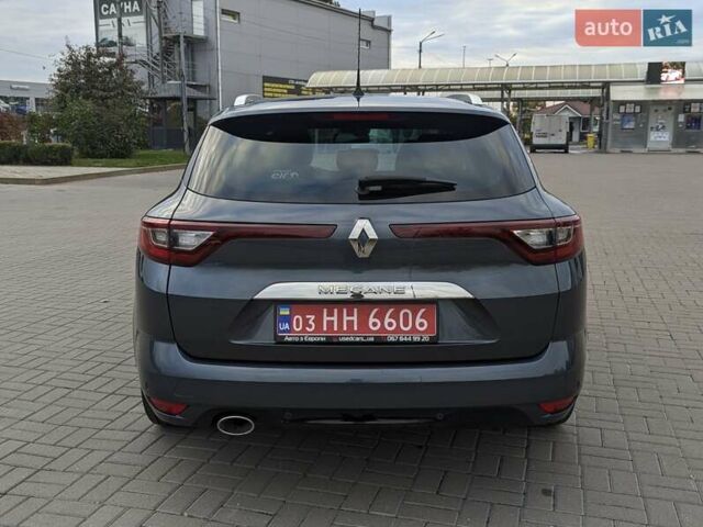 Серый Рено Меган, объемом двигателя 1.5 л и пробегом 159 тыс. км за 16300 $, фото 3 на Automoto.ua