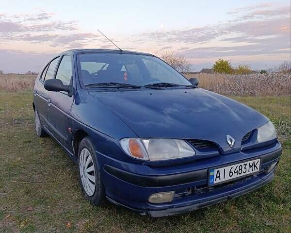 Синий Рено Меган, объемом двигателя 2 л и пробегом 306 тыс. км за 1450 $, фото 1 на Automoto.ua