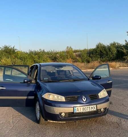 Синий Рено Меган, объемом двигателя 1.9 л и пробегом 274 тыс. км за 3500 $, фото 24 на Automoto.ua