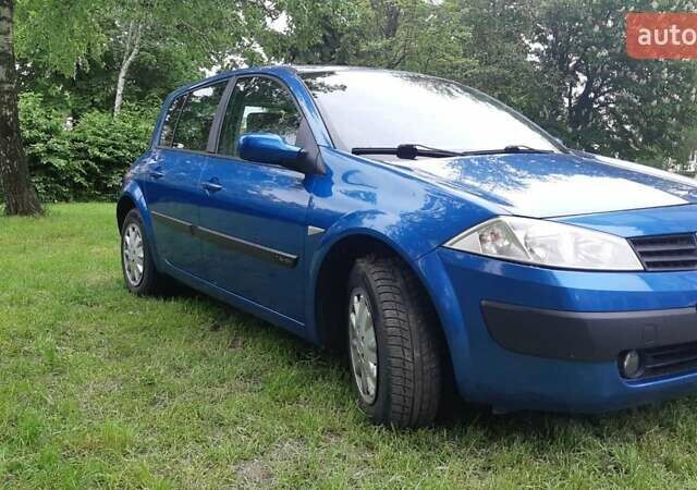 Синий Рено Меган, объемом двигателя 1.39 л и пробегом 263 тыс. км за 4600 $, фото 12 на Automoto.ua