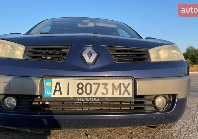 Синий Рено Меган, объемом двигателя 1.9 л и пробегом 274 тыс. км за 3500 $, фото 2 на Automoto.ua