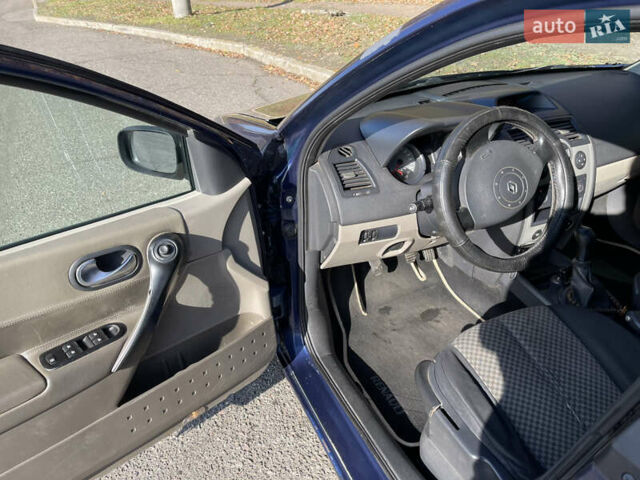 Синий Рено Меган, объемом двигателя 1.5 л и пробегом 314 тыс. км за 5000 $, фото 19 на Automoto.ua