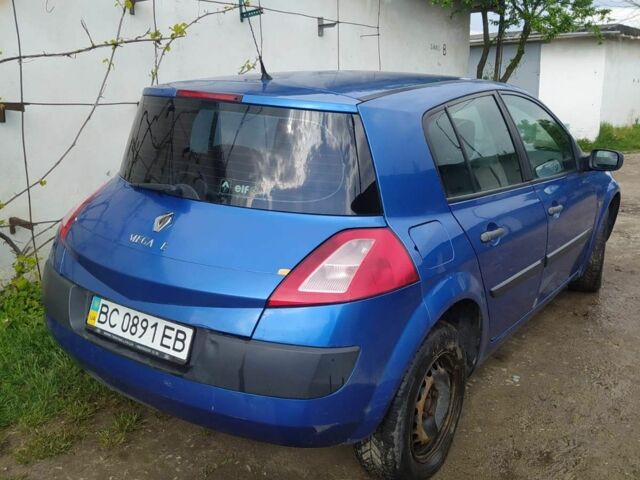 Синій Рено Меган, об'ємом двигуна 1 л та пробігом 360 тис. км за 3200 $, фото 1 на Automoto.ua