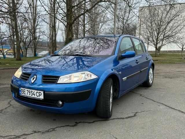 Синій Рено Меган, об'ємом двигуна 2 л та пробігом 172 тис. км за 4300 $, фото 4 на Automoto.ua