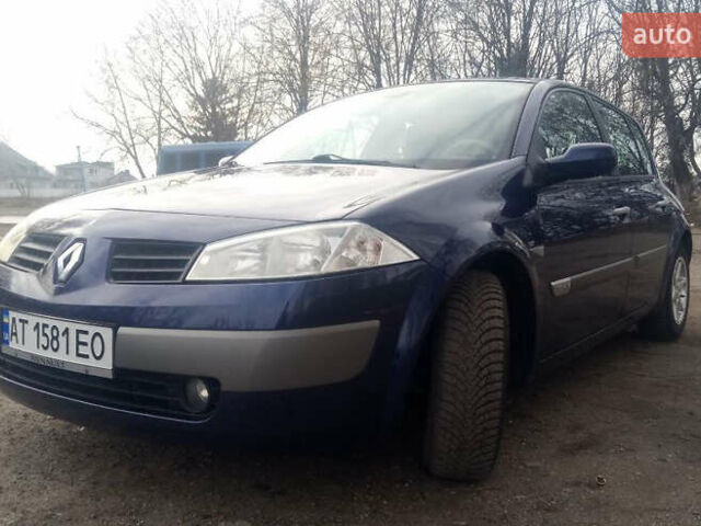 Синий Рено Меган, объемом двигателя 1.6 л и пробегом 181 тыс. км за 3750 $, фото 12 на Automoto.ua