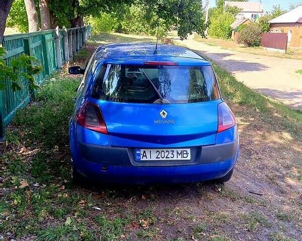 Синий Рено Меган, объемом двигателя 1.9 л и пробегом 250 тыс. км за 2200 $, фото 1 на Automoto.ua