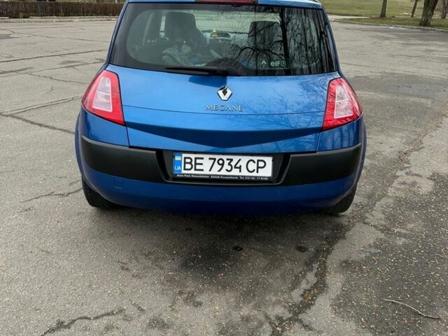 Синій Рено Меган, об'ємом двигуна 2 л та пробігом 172 тис. км за 4300 $, фото 2 на Automoto.ua