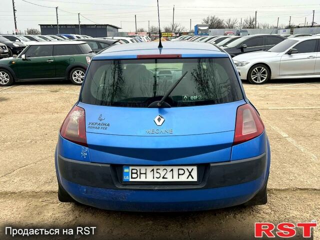 Синий Рено Меган, объемом двигателя 1.5 л и пробегом 315 тыс. км за 3000 $, фото 3 на Automoto.ua