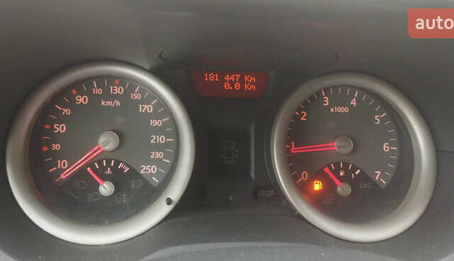 Синий Рено Меган, объемом двигателя 1.6 л и пробегом 181 тыс. км за 3750 $, фото 1 на Automoto.ua