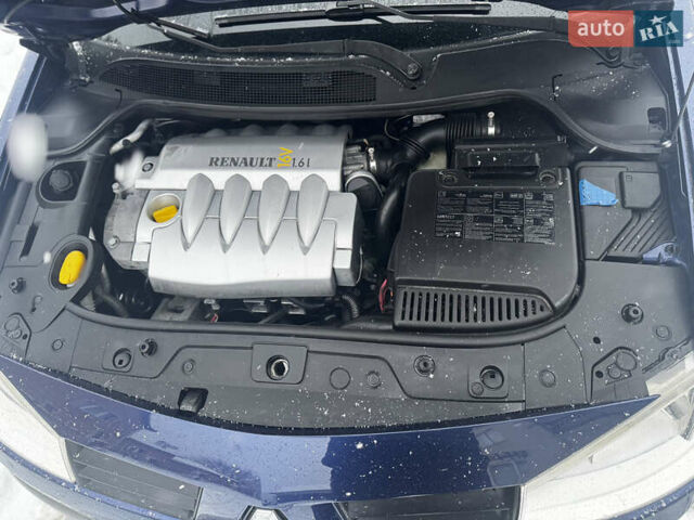 Синий Рено Меган, объемом двигателя 1.6 л и пробегом 182 тыс. км за 3700 $, фото 7 на Automoto.ua