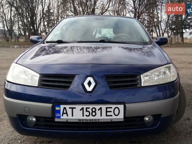 Синий Рено Меган, объемом двигателя 1.6 л и пробегом 181 тыс. км за 3750 $, фото 6 на Automoto.ua