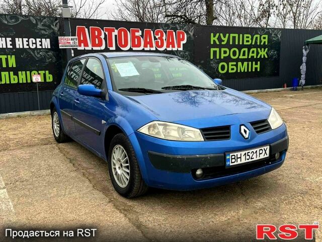 Синий Рено Меган, объемом двигателя 1.5 л и пробегом 315 тыс. км за 3000 $, фото 5 на Automoto.ua