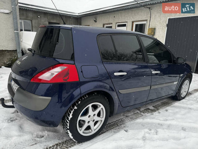Синий Рено Меган, объемом двигателя 1.6 л и пробегом 182 тыс. км за 3700 $, фото 12 на Automoto.ua