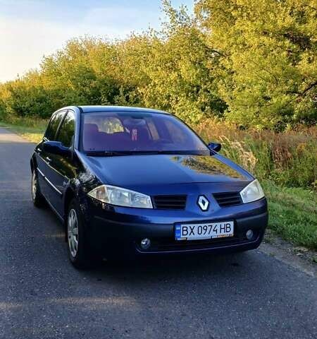 Синий Рено Меган, объемом двигателя 1.6 л и пробегом 206 тыс. км за 3200 $, фото 8 на Automoto.ua