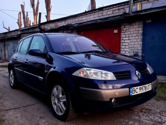 Синій Рено Меган, об'ємом двигуна 2 л та пробігом 230 тис. км за 4100 $, фото 2 на Automoto.ua