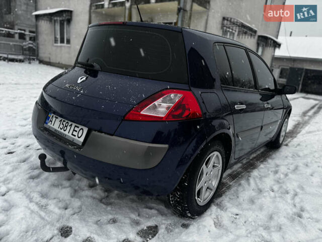 Синий Рено Меган, объемом двигателя 1.6 л и пробегом 182 тыс. км за 3700 $, фото 3 на Automoto.ua
