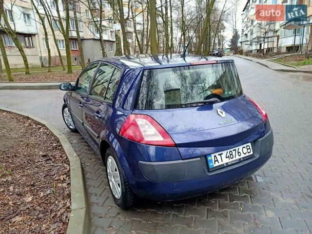 Синий Рено Меган, объемом двигателя 1.6 л и пробегом 191 тыс. км за 4000 $, фото 12 на Automoto.ua
