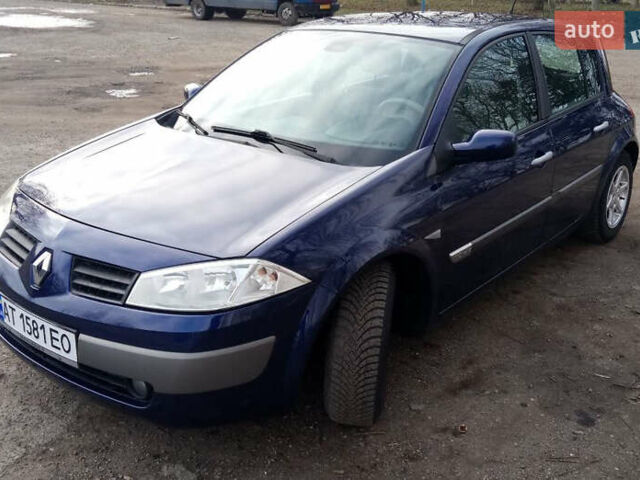 Синий Рено Меган, объемом двигателя 1.6 л и пробегом 181 тыс. км за 3750 $, фото 10 на Automoto.ua