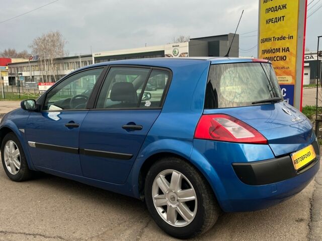 Синій Рено Меган, об'ємом двигуна 2 л та пробігом 175 тис. км за 4500 $, фото 7 на Automoto.ua
