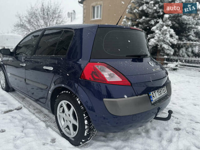 Синий Рено Меган, объемом двигателя 1.6 л и пробегом 182 тыс. км за 3700 $, фото 5 на Automoto.ua