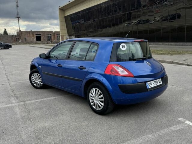 Синій Рено Меган, об'ємом двигуна 1.6 л та пробігом 172 тис. км за 3650 $, фото 5 на Automoto.ua