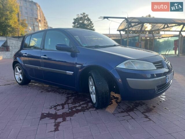 Синий Рено Меган, объемом двигателя 1.6 л и пробегом 228 тыс. км за 3650 $, фото 6 на Automoto.ua