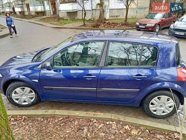 Синий Рено Меган, объемом двигателя 1.6 л и пробегом 191 тыс. км за 4000 $, фото 7 на Automoto.ua