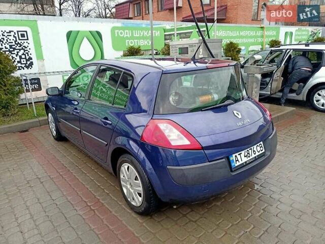 Синий Рено Меган, объемом двигателя 1.6 л и пробегом 191 тыс. км за 4000 $, фото 1 на Automoto.ua
