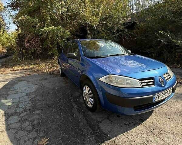 Синий Рено Меган, объемом двигателя 1.6 л и пробегом 171 тыс. км за 3700 $, фото 11 на Automoto.ua