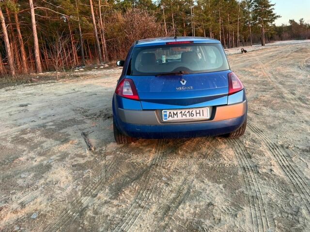 Синий Рено Меган, объемом двигателя 1.5 л и пробегом 280 тыс. км за 3200 $, фото 9 на Automoto.ua