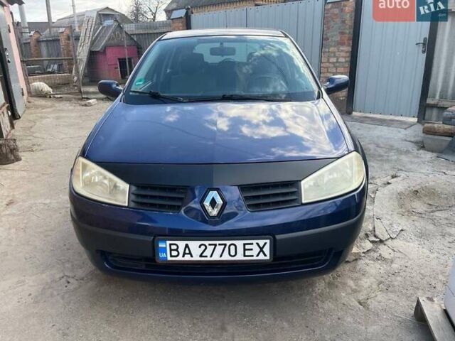 Синий Рено Меган, объемом двигателя 1.6 л и пробегом 195 тыс. км за 3500 $, фото 7 на Automoto.ua