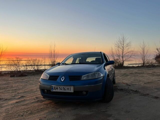 Синий Рено Меган, объемом двигателя 1.5 л и пробегом 280 тыс. км за 3200 $, фото 4 на Automoto.ua