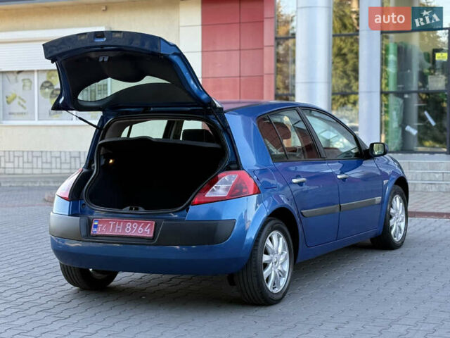 Синій Рено Меган, об'ємом двигуна 1.6 л та пробігом 200 тис. км за 5550 $, фото 5 на Automoto.ua
