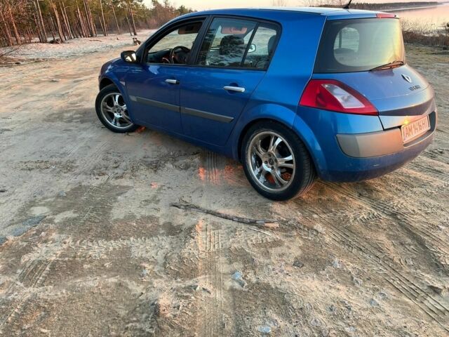 Синий Рено Меган, объемом двигателя 1.5 л и пробегом 280 тыс. км за 3200 $, фото 16 на Automoto.ua