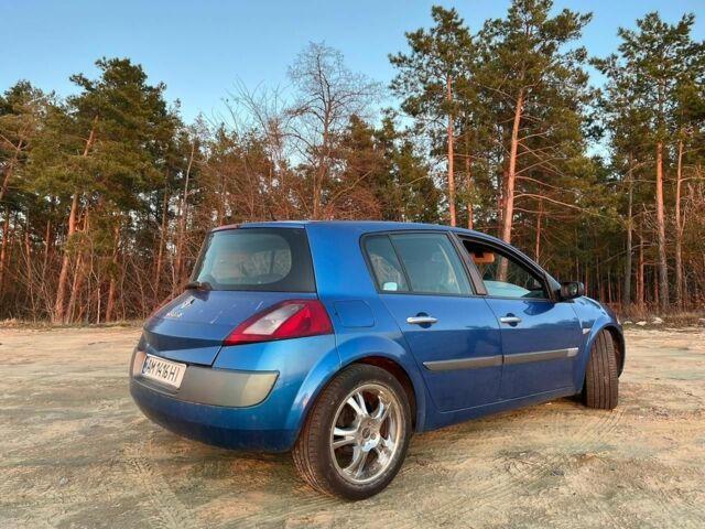 Синий Рено Меган, объемом двигателя 1.5 л и пробегом 280 тыс. км за 3200 $, фото 21 на Automoto.ua
