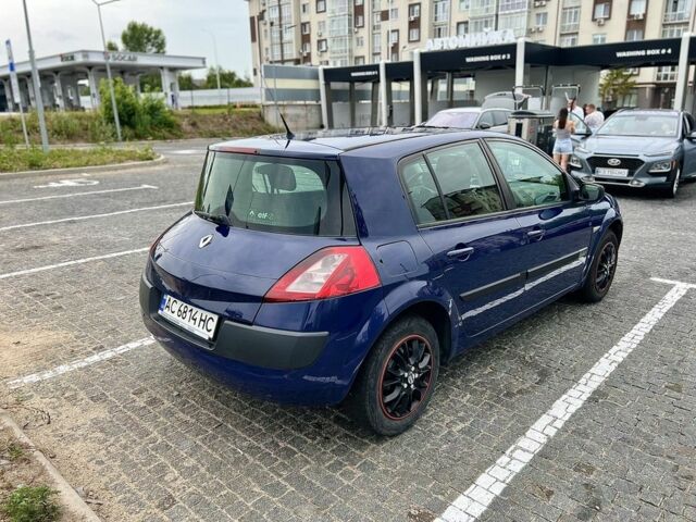 Синий Рено Меган, объемом двигателя 1.5 л и пробегом 334 тыс. км за 3100 $, фото 8 на Automoto.ua