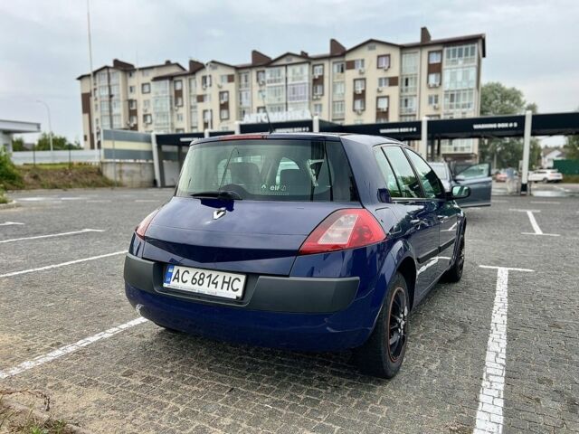 Синий Рено Меган, объемом двигателя 1.5 л и пробегом 334 тыс. км за 3100 $, фото 7 на Automoto.ua