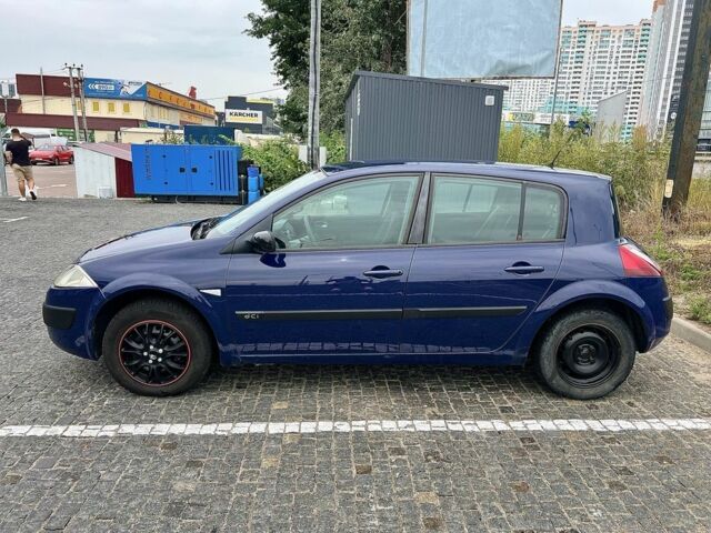 Синий Рено Меган, объемом двигателя 1.5 л и пробегом 334 тыс. км за 3100 $, фото 5 на Automoto.ua